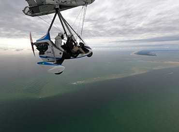 Escapade aérienne en ULM sur la côte Atlantique